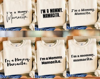Mommy Mamacita SVG PNG Bundle: 6 Designs (Digital Download)