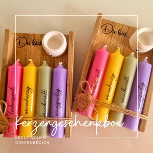 Gift set I Candles I You are... I Candle box I Candle gift set I Birthday gift I Gift for someone special