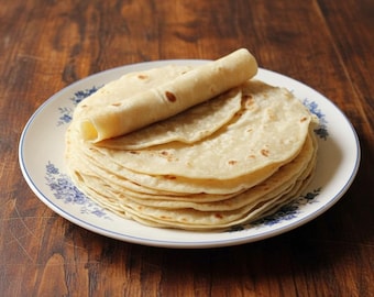 THE BEST Traditional Flour Tortilla Recipe – Authentic & Easy - Lunch and Dinner Ideas - Digital Download (PDF)