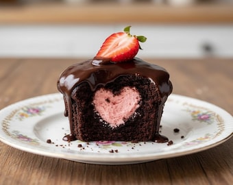 EASY Valentines Day Cupcakes Recipe – Authentic & Easy - Baking Dessert for Valentine's Day - Digital Download (PDF)