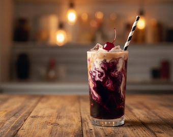 VIRAL Midnight Malibu Dirty Soda Recipe – Authentic & Easy - Party Drink Recipe Dessert Drink - Digital Download (PDF)