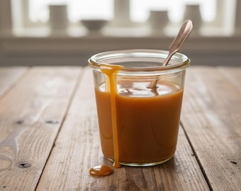 QUICK Caramel Dipping Sauce (vegan option available) – Authentic & Easy - Snack Board Dessert for Galentine's Day - Digital Download (PDF)
