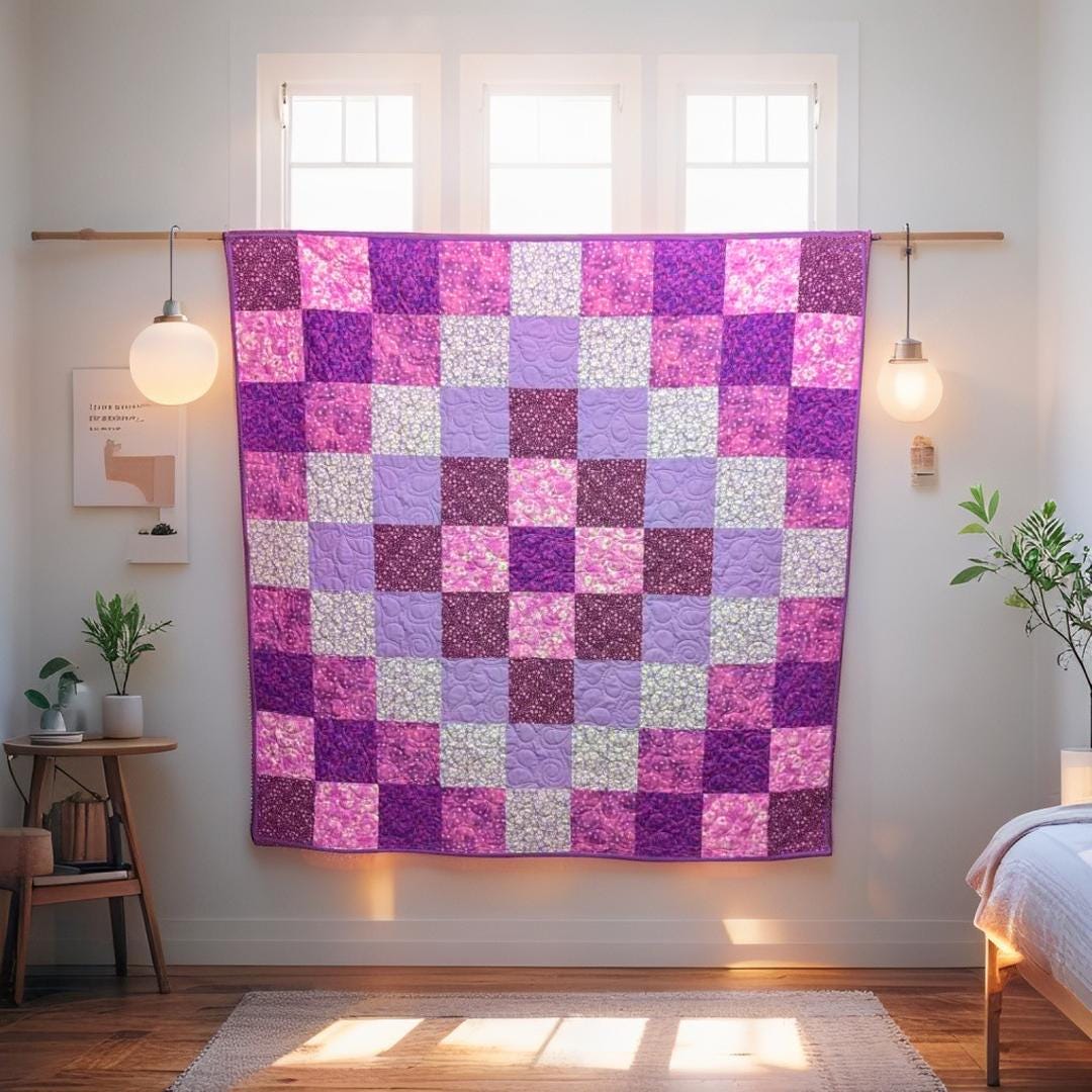 Oasis Quilt Pattern for Beginners Easy Quilt Patterns PDF Quilting Pattern for Baby Quilts Throw Quilts and Bed Quilts 5 size