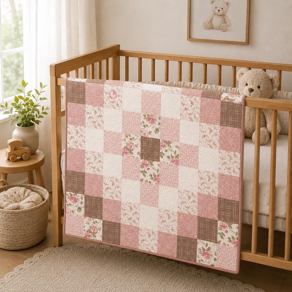 Oasis Quilt Pattern: Easy Beginner Quilting (PDF Pattern)