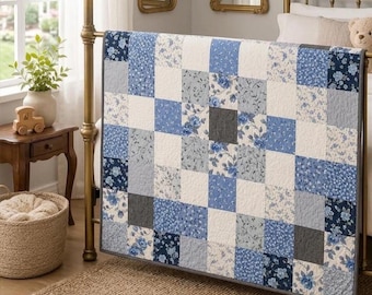 Oasis Quilt Pattern: Easy Beginner Quilting (PDF Pattern)