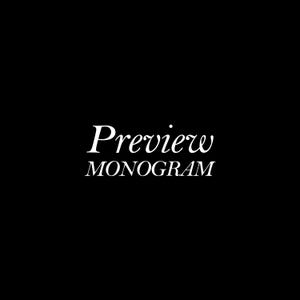 May include: Black background with the word "Preview" in a cursive font and the word "MONOGRAM" in a serif font, both in white. The text is centered.