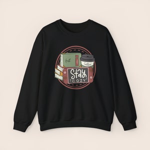 Cozy Gamer Sweatshirt | Cozy Gaming | Gamer Gifts | Cozy Gamer Aesthetic | Gifts for Gamers | Book Lover Gift | Gamer Girl 2 | Switch Gamer Black
