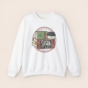 Cozy Gamer Sweatshirt | Cozy Gaming | Gamer Gifts | Cozy Gamer Aesthetic | Gifts for Gamers | Book Lover Gift | Gamer Girl 2 | Switch Gamer White