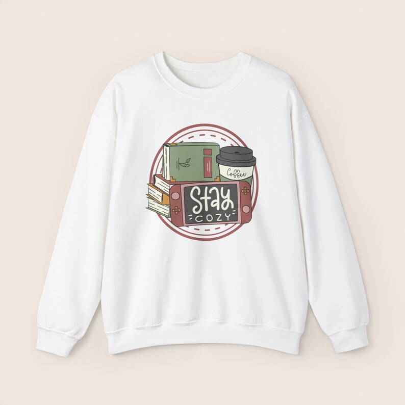 Cozy Gamer Sweatshirt | Cozy Gaming | Gamer Gifts | Cozy Gamer Aesthetic | Gifts for Gamers | Book Lover Gift | Gamer Girl 2 | Switch Gamer White