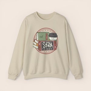 Cozy Gamer Sweatshirt | Cozy Gaming | Gamer Gifts | Cozy Gamer Aesthetic | Gifts for Gamers | Book Lover Gift | Gamer Girl 2 | Switch Gamer Sand