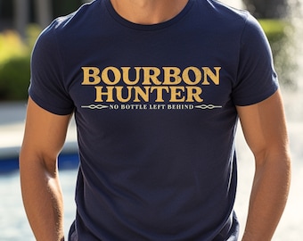 Bourbon Hunter T-Shirt: Kentucky Whiskey Lover Gift