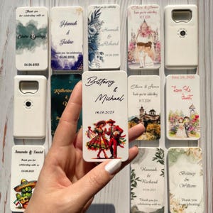 Mexico Favor Wedding Magnets, Mexico wedding, Customizable Bottle Opener Save the Date Magnet Keepsakes, Gift for wedding Guest Favor