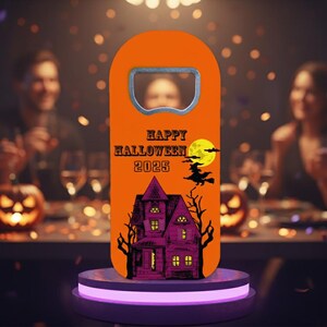 Custom Halloween Bottle Opener Magnet: Spooky Party Favors image 18