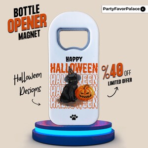 Custom Halloween Bottle Opener Magnet: Spooky Party Favors image 16