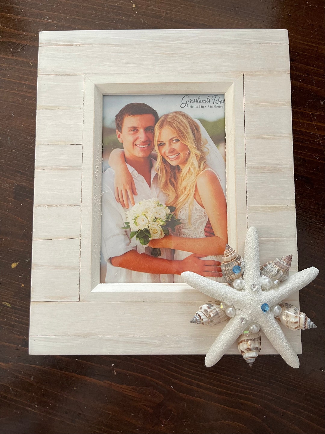 Grasslands Road Seashell 5x7 Picture Frame Etsy