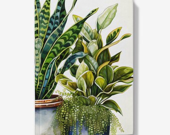 Tropical Plants Notebook