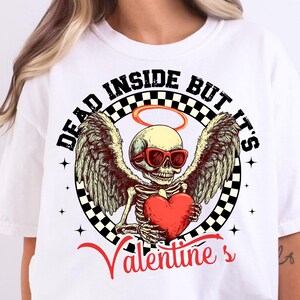 Toten im Inneren, aber es ist Valentinstag Png, Retro Valentinstag Png, lustige Valentinstag Png, kokette Valentinstag Png, Kaffee Valentinstag Png