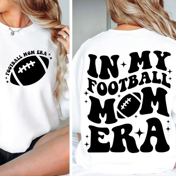 In My Football Mom Era Svg Png, Sports  Svg, Futball Mom Svg, Sports Cut File, Retro Football Mom Svg, Football Svg Designs, Mom Era Svg