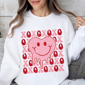 Xoxo Retro Valentinsgruß-Svg-Png, Valentinstag-Svg, schmelzendes Herz-Svg-Png, Valentine-Png, XOXO-Svg, Xoxo-Valentinsgruß-Png, Retro-Valentinsgruß-Png