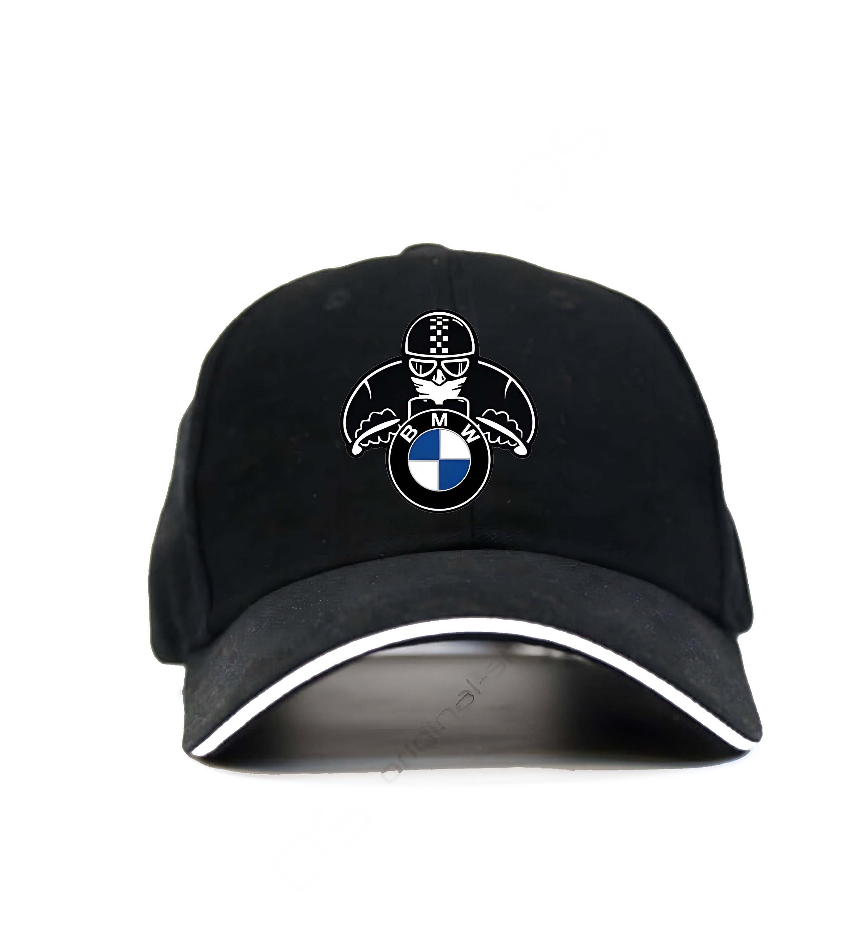 BMW Neu Original BMW Schwarz Emblem Verstellbare Kappe Mütze