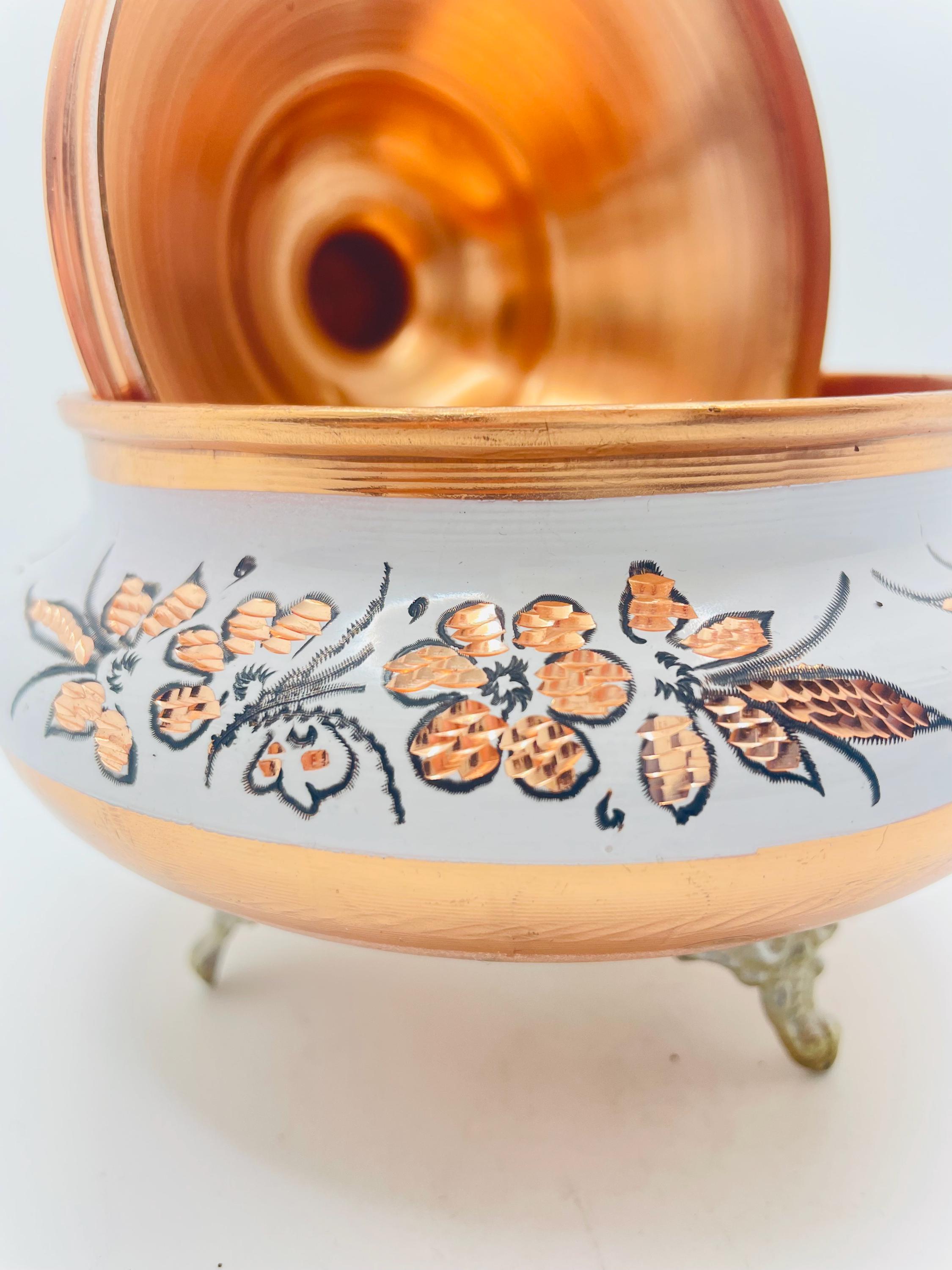 装飾銅ボウル - アンティークヴィンテージ装飾品 - Etsy 日本