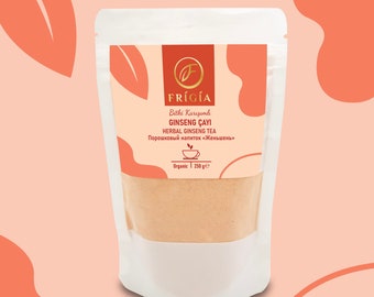 GINSENG TEA, Tea Powder Original Thai Tea Authentic Ginseng Iced Original Handmade Delicious Tea For Winter Special Extract Tea