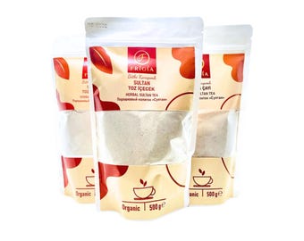 Turkish Mint Tea - Handmade Sultan Herbal Tea for Winter & Morning, Non-Bitter, Cold Remedy, Delicious Caffeine-Free Blend