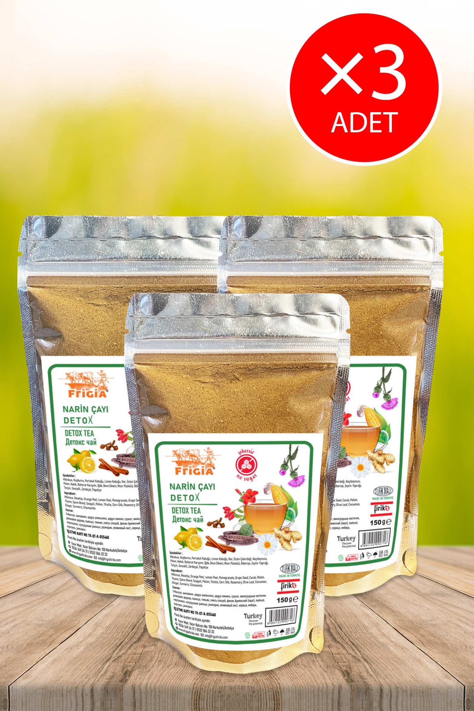 DETOX TEA, Teas With Saffron Special Extract Menstrual Pain Herbal Tea