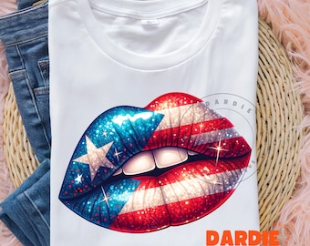 Puerto Rico Flag PNG Lips Png Boricua Culture Png Patriotic Png Puerto Rica Vacation Travel Sublimation Design Trending Clipart Download