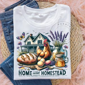 Homesteading PNG Home Sweet Homestead Png Farming Farm House Sublimation Design Trending Clipart Digital Download