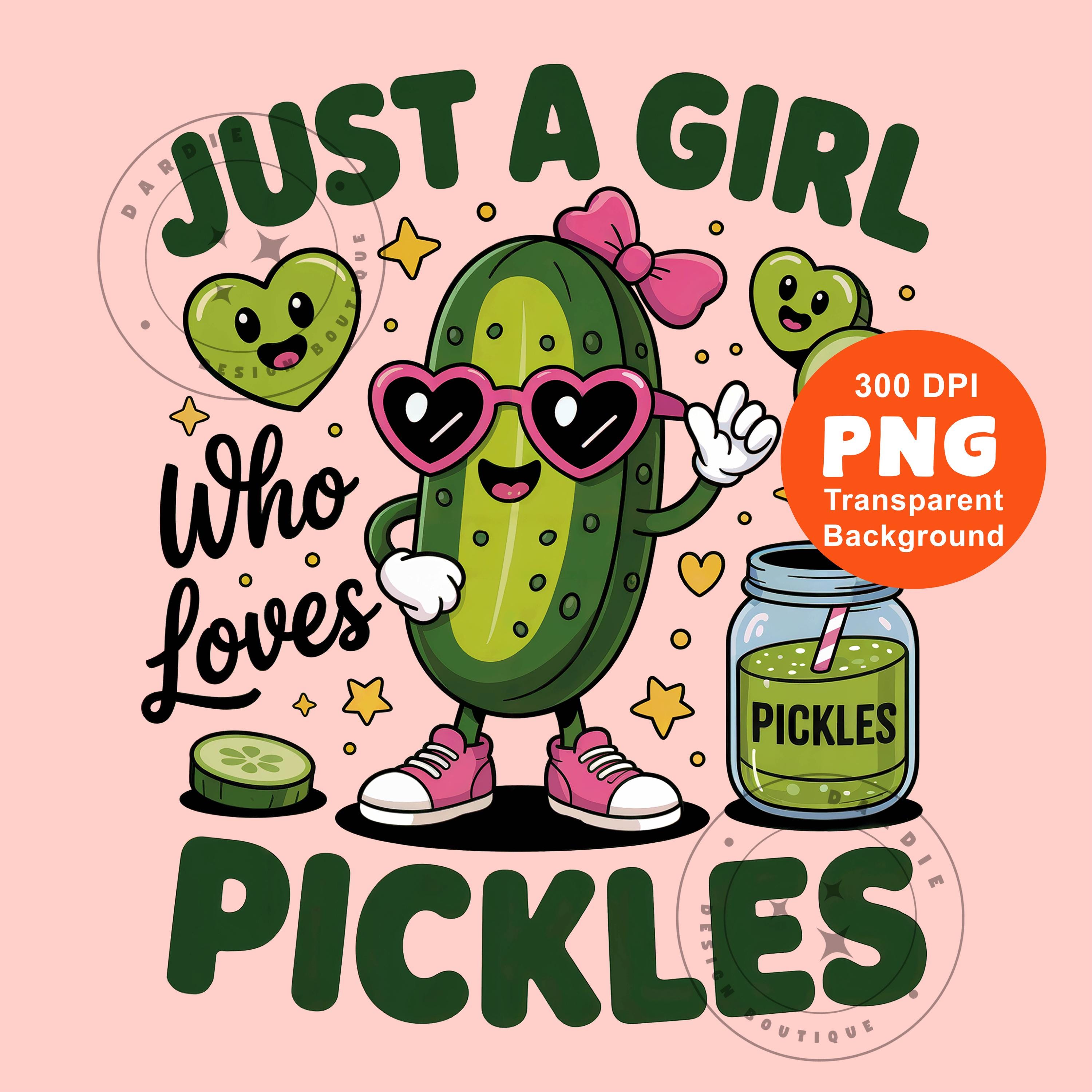 Pickle PNG Funny Girly Pickle Lover Png Pickle Jar Png Canning Pickles ...