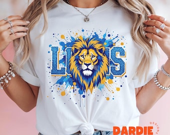 Lions PNG Lion Png Knight Png Bling Glitter Lion School Spirit Png Sublimation Design Trending Clipart Digital Download