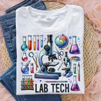 Laboratory Png Sublimation Design Download, Lab Technician Png, Lab Png ...