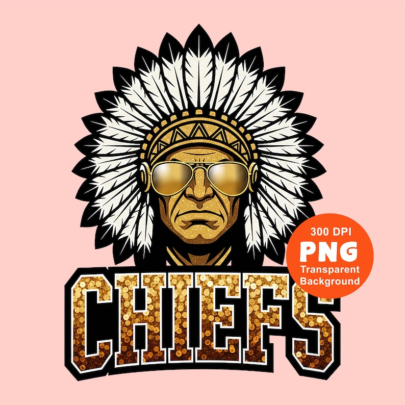 Chiefs PNG: Indian Chief School Spirit Team Mascot Football Baseball ...