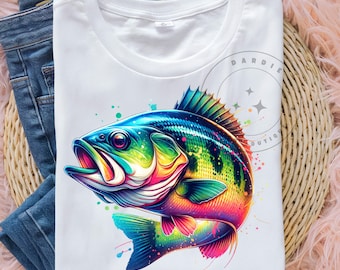Bass Fish PNG Bass Fishing Png Fisherman Png Fish lover Png Hunter Png Sublimation Design Trending Clipart Digital Download
