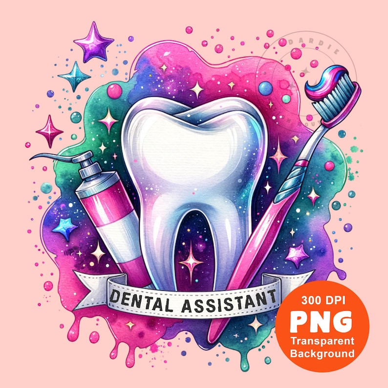 Toothpaste Ribbon Dental Assistant PNG Dentist Png Teeth Png Dental Shirt Sublimation ...