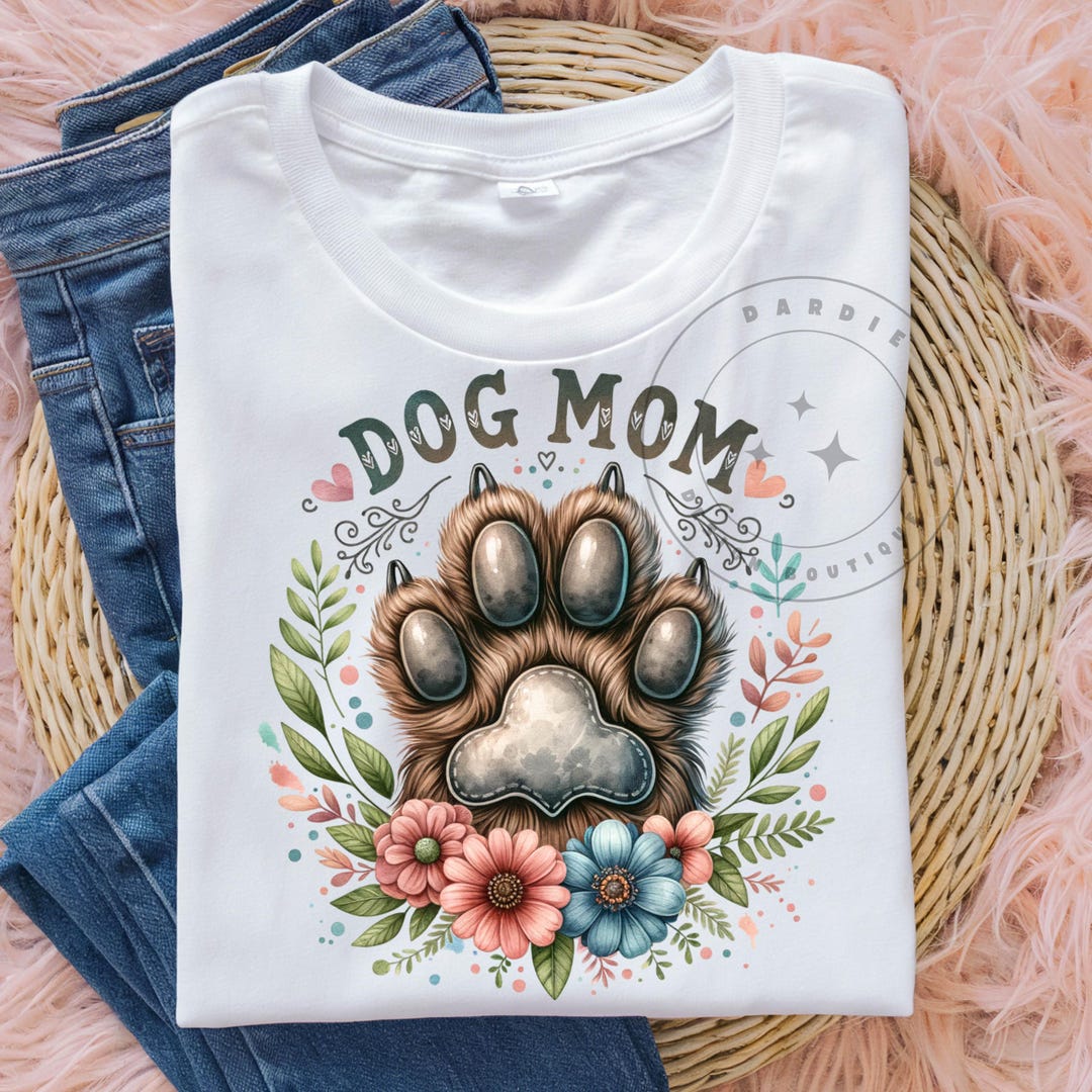 Dog Mom PNG Dog Lover Png Dog Owner Sublimation Shirt Design Trending ...