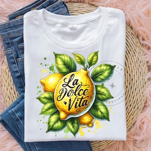 La Dolce Vita PNG Lemons Png Italian Png Italy Vacation Shirt Png Travel Png Sublimation Design Trending Clipart Digital Download