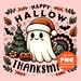 Happy Hallothankmas Santa Ghost PNG Halloween Christmas Thanksgiving ...