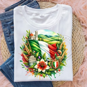 Italy PNG Italian Flag Png Italy Vacation Shirt Png Travel Png Sublimation Design Trending Clipart Digital Download