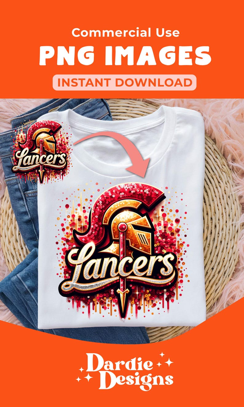 Lancers PNG Bling Lancer Mascot Png Sport Png Football Baseball