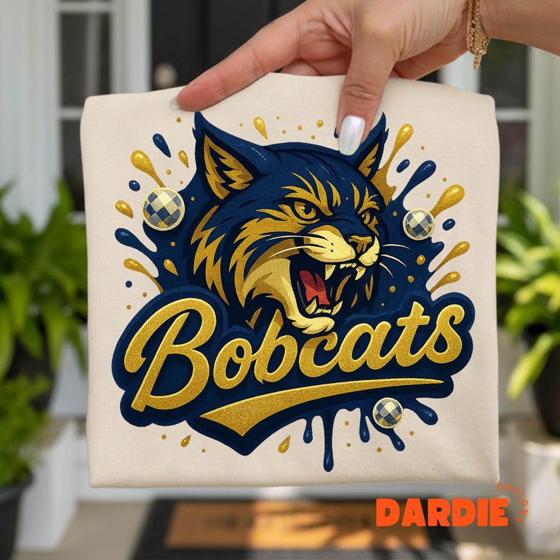 Bobcats PNG: School Spirit Mascot for Football Baseball Basketball ...