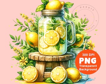 Lemonade PNG Summertime Lemons Lemonade Stand Sublimation Design Trending Clipart Digital Download