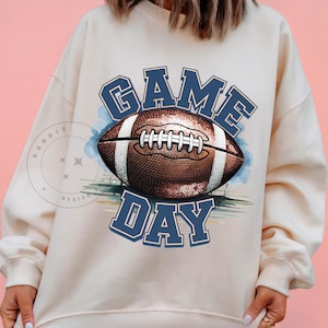 Spieltag PNG Pailletten Fußball Spieltag Png Fußballsaison Big Game Png Fußball Mama Tshirt Sublimation Design Clipart Digitaler Download