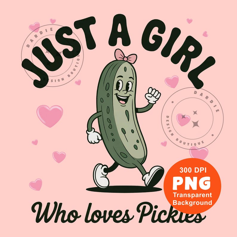 Pickle PNG Funny Girly Pickle Lover Png Pickle Jar Png Canning Pickles ...