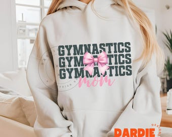 Gymnastics Mom PNG, Sport Mom Png, Sports Png, Sport Mom Shirt PNG Sublimation Design Trending Clipart Digital Download
