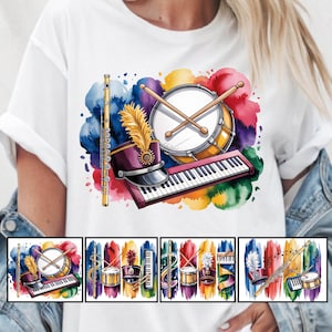 Marching Band Bundle Png Music Png Band Mom Sublimation Design INSTANT DOWNLOAD