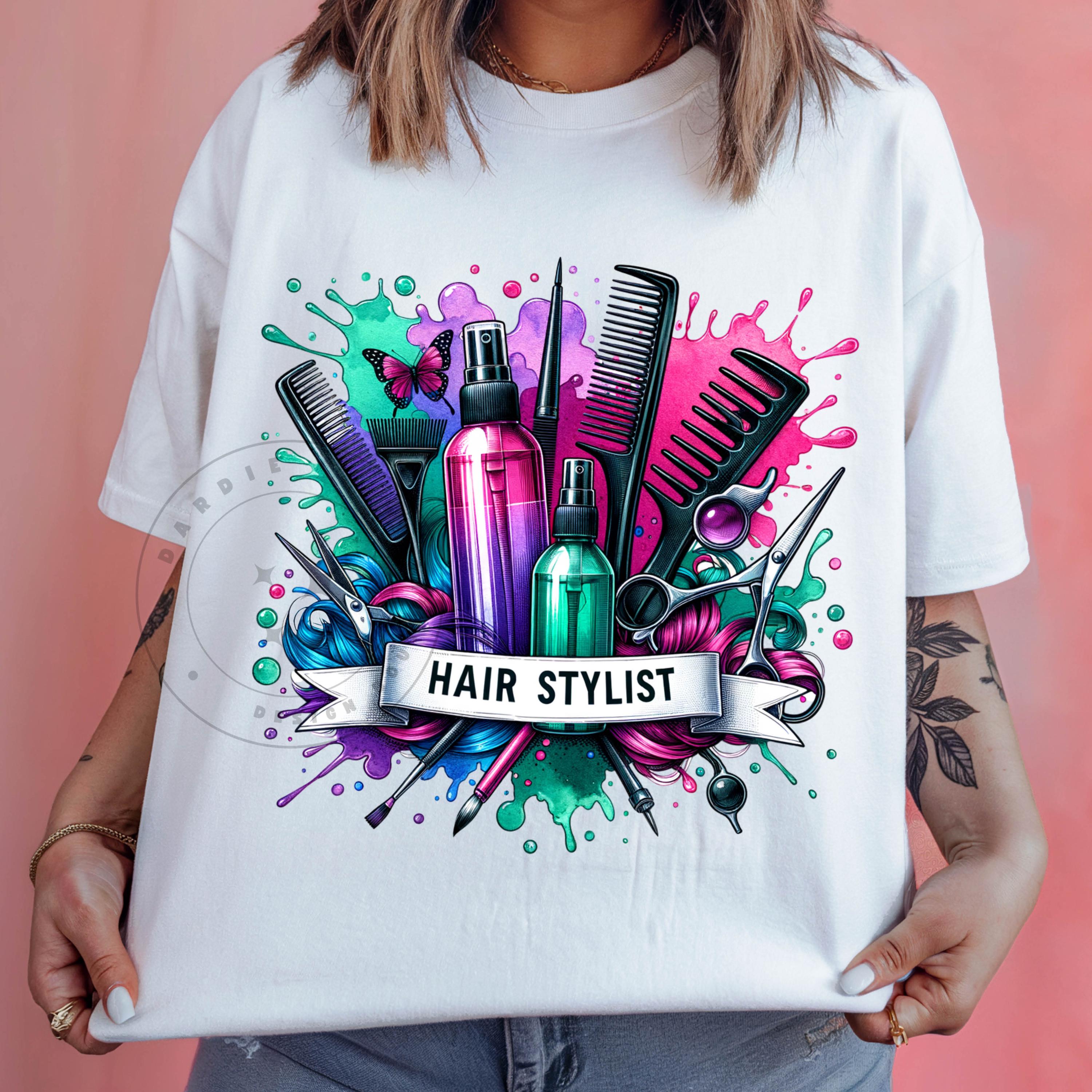 Evolution of A Hairdresser - Womens Stylist Occupation Hobbie Novelty