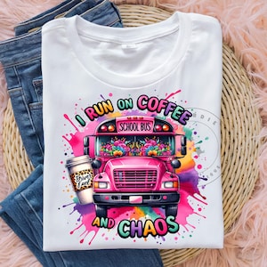 Skolbuss PNG Skolbusschaufför PNG Rosa busströja för busschaufför PNG Sublimeringsdesign Trendande Clipart Digital Nedladdning