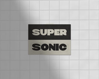 Supersonic Songtexte Drucken | Oasis Musik Poster, Wall Art